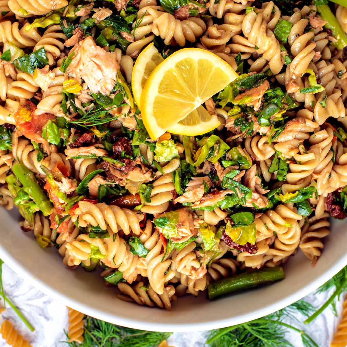 Quick Salmon Pasta