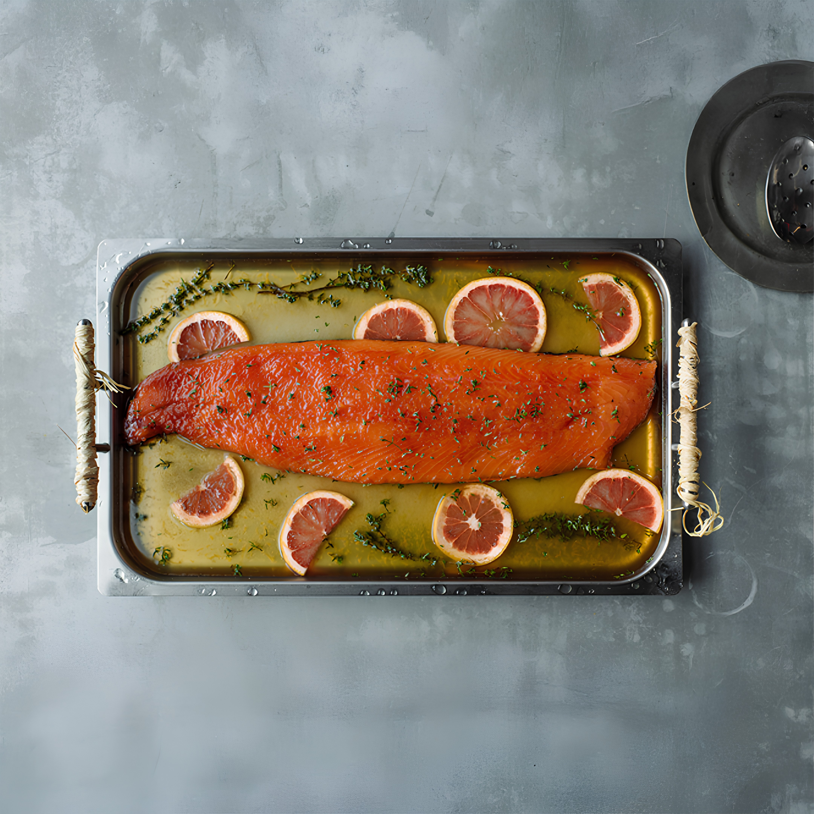 Citrus Salmon Side