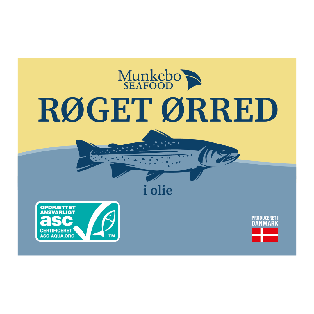 10 pcs • Canned smoked trout box • Canola oil